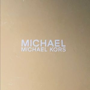 Michael Kors wedge leather shoes